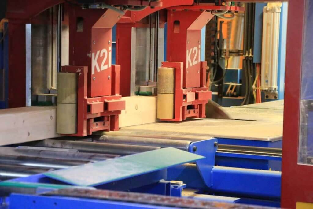 Carport Fertigung mit CNC